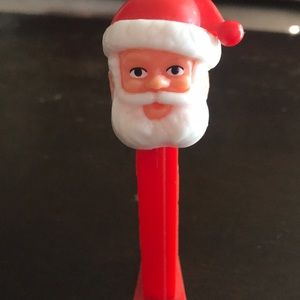PEZ Dispenser Vintage 1980 Santa Claus with Feet Christmas Decor